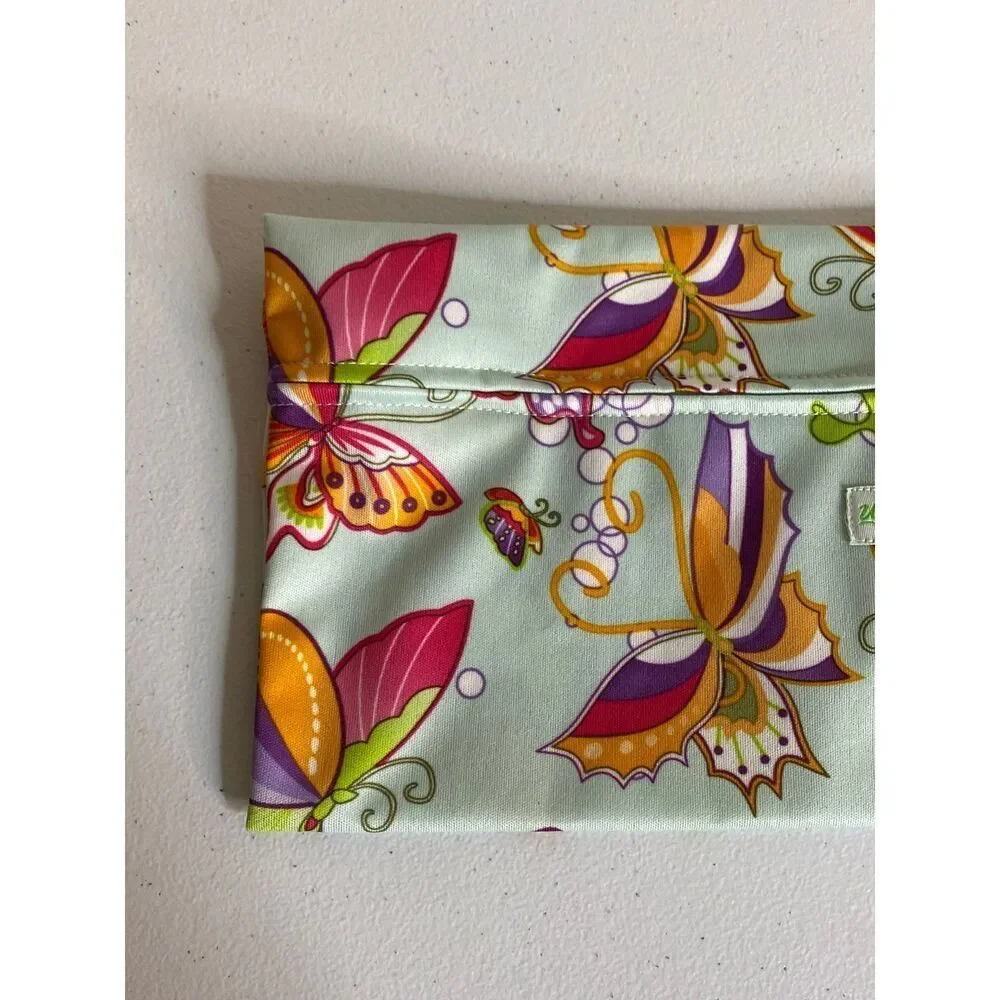 Zippered Butterfly‎ Mini Wet Bag Wristlet